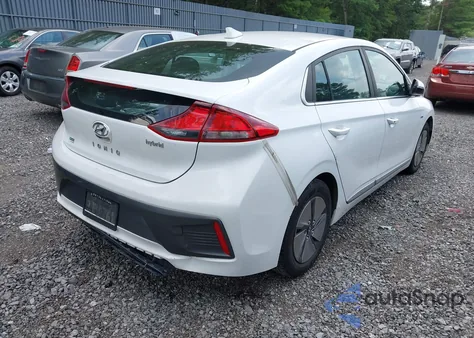 2020 Hyundai Ioniq Hybrid Se из США, поврежденный, VIN KMHC75LC8LU240689